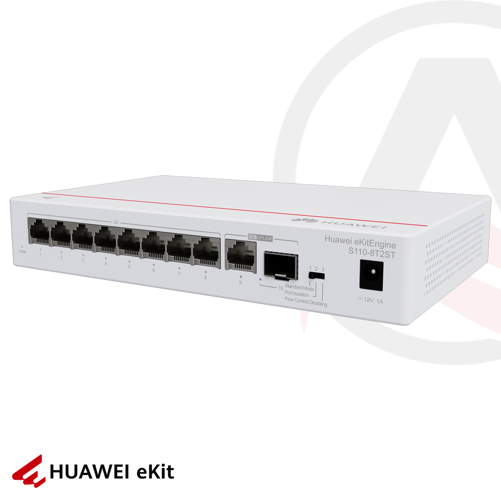 Huawei S110-8T2ST - 8 Port Gigabit Switch