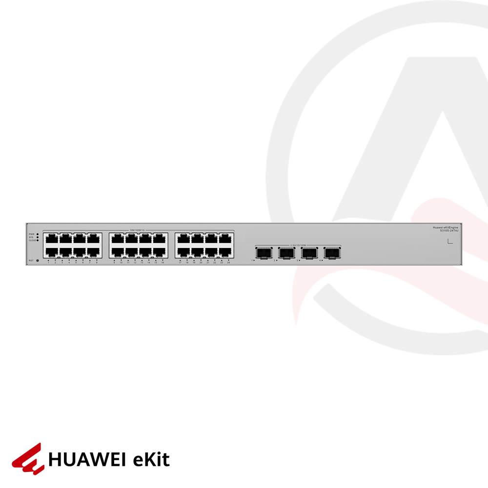 Huawei S310S-24T4J - 24 Port, 4 Port 2.5G SFP Gigabit Switch